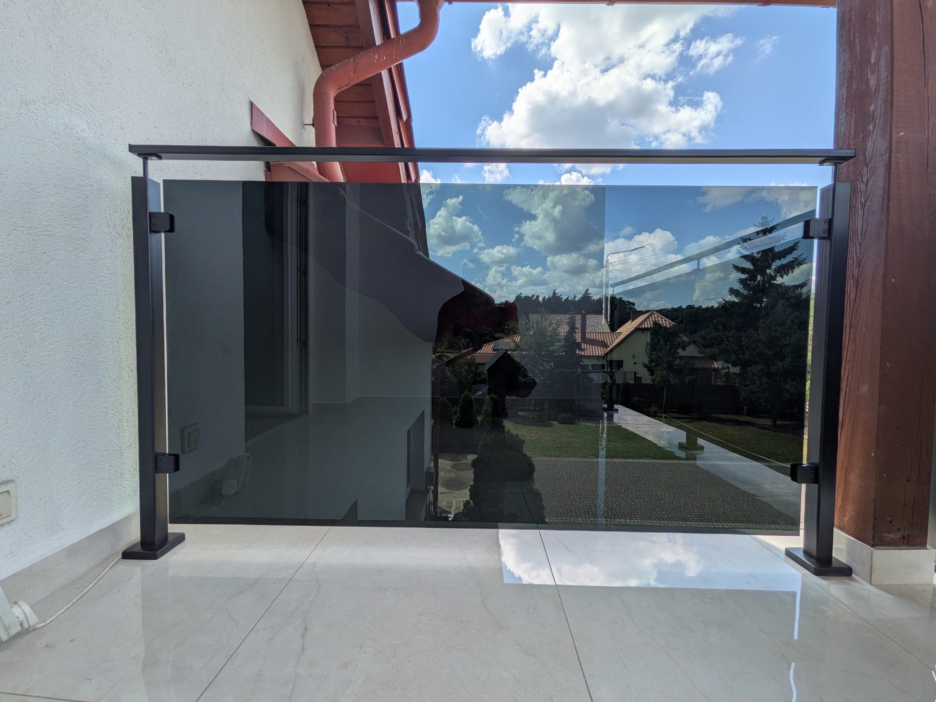 szklane balustrady